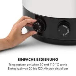 KonfiStar 60 Einkochautomat Getränkespender 2500W 60L 110°C 120min 15 KonfiStar 60 Einkochautomat Getränkespender 2500W 60L 110°C 120min -Klarstein 10033526 de 0004 logo