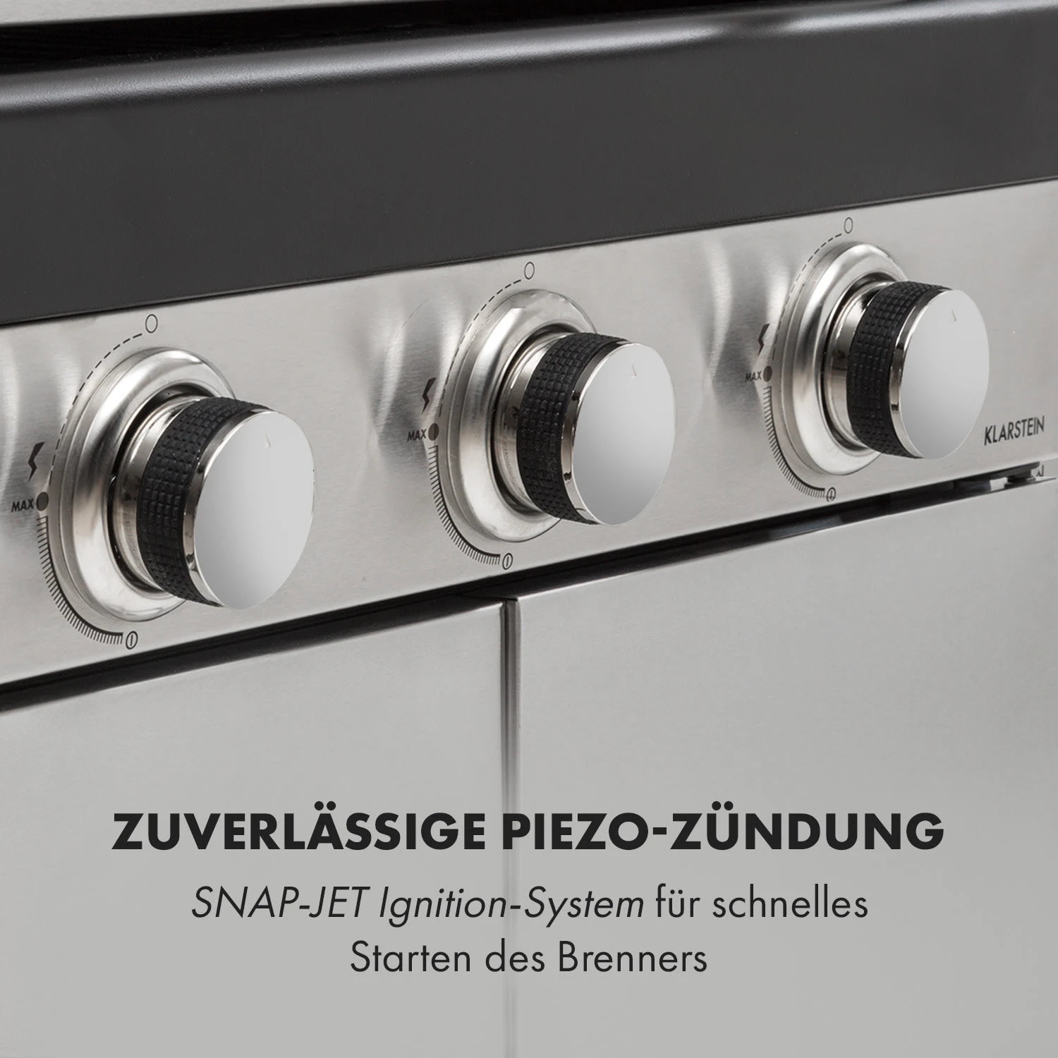 Gazooka 3.0T BBQ Grill 3x3kW Brenner 4 Rollen Edelstahl 10 Gazooka 3.0T BBQ Grill 3x3kW Brenner 4 Rollen Edelstahl – Bild 8