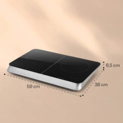 InnoChef Induktionskochfeld 3400W Touch Control Glaskeramik -Klarstein 10033593 yy 0006 logo