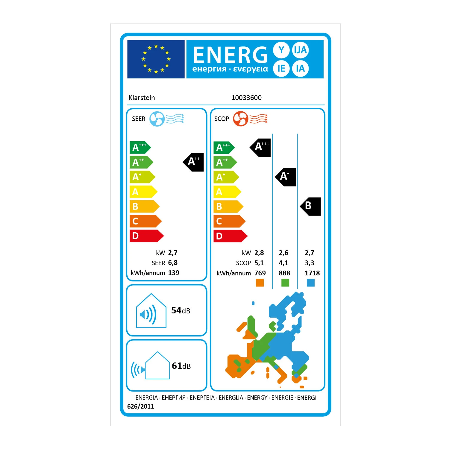 Windwaker Eco Split-Klimaanlage 9.000 BTU/2,7 KW Luftdurchsatz 610 M³/h Max. A++ 10 Windwaker Eco Split-Klimaanlage 9.000 BTU/2,7 KW Luftdurchsatz 610 M³/h Max. A++ – Bild 8