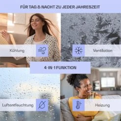 Windwaker Eco Split-Klimaanlage 12.000 BTU/3,5 KW Luftdurchsatz 680 M³/h Max. A++ -Klarstein 10033601 de 0003 usp