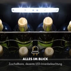 Shiraz 16 Uno Weinkühlschrank 42l Touch-Bedienfeld 131W 5-18°C 19 Shiraz 16 Uno Weinkühlschrank 42l Touch-Bedienfeld 131W 5-18°C -Klarstein 10033622 de 0008 logo