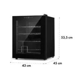 Shiraz 16 Uno Weinkühlschrank 42l Touch-Bedienfeld 131W 5-18°C 20 Shiraz 16 Uno Weinkühlschrank 42l Touch-Bedienfeld 131W 5-18°C -Klarstein 10033622 yy 0009 logo