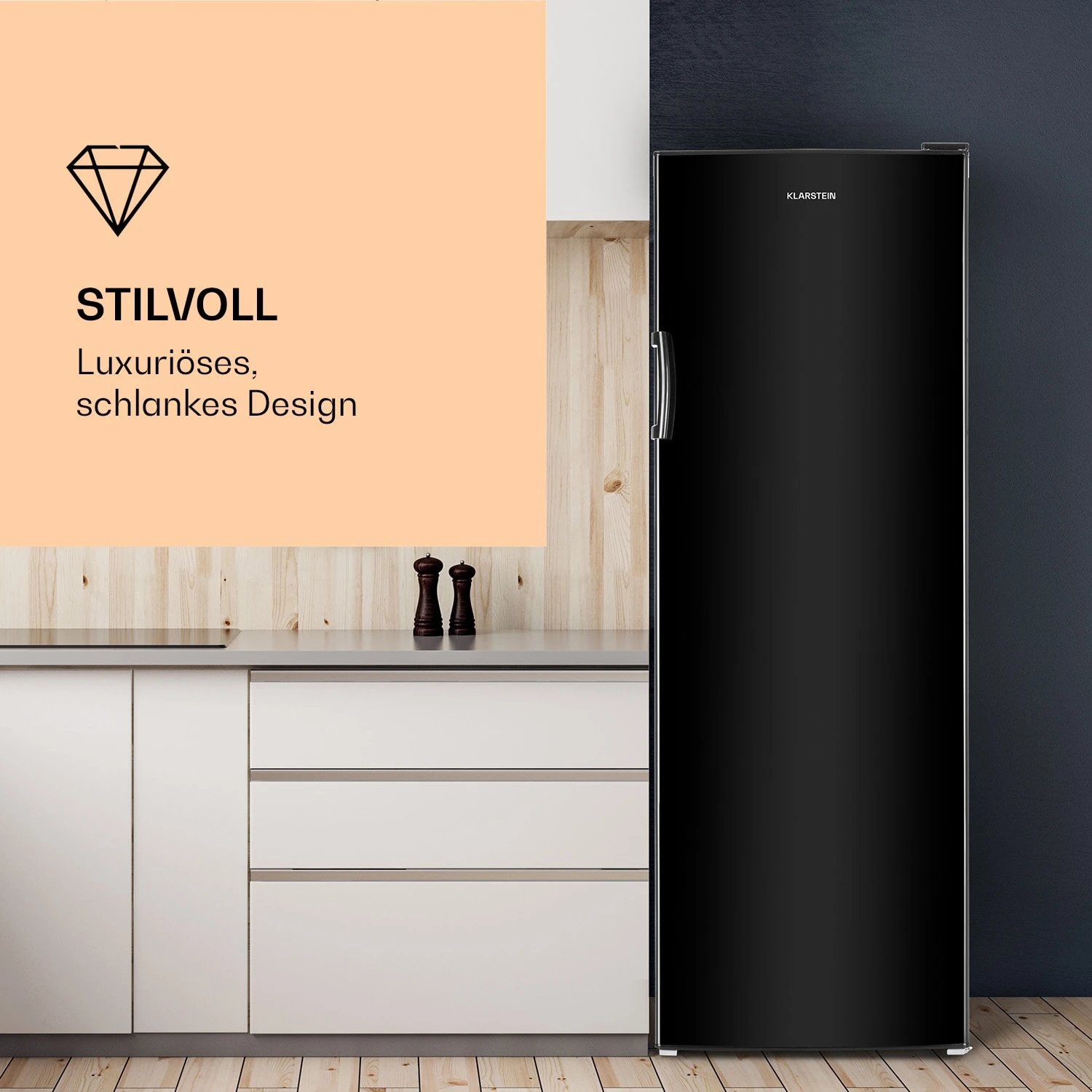 BigBoy Kühlschrank 337l Crisper 6 Ebenen Energieklasse Schwarz 6 BigBoy Kühlschrank 337l Crisper 6 Ebenen Energieklasse Schwarz – Bild 4