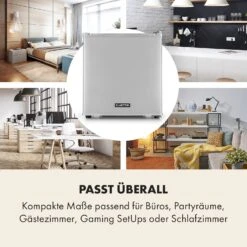 Secret Cool Mini-Kühlschrank Mini-Bar 13l 22dB 2 Etagen 15 Secret Cool Mini-Kühlschrank Mini-Bar 13l 22dB 2 Etagen -Klarstein 10033705 de 0004 logo