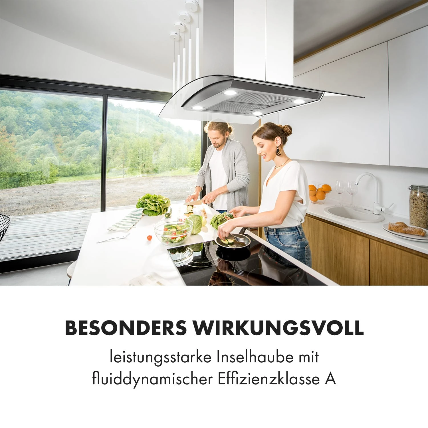 Colette Dunstabzugshaube 90cm 600m³/h EEK A Edelstahl Silber 4 Colette Dunstabzugshaube 90cm 600m³/h EEK A Edelstahl Silber – Bild 2