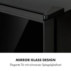 Frosty Mini-Kühlschrank EEC A Spiegelglastür 10 Liter Schwarz 14 Frosty Mini-Kühlschrank EEC A Spiegelglastür 10 Liter Schwarz -Klarstein 10033836 de 0003 logo