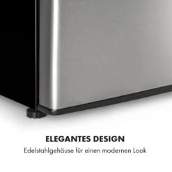 Big Daddy Cool Kühl-Gefrierkombination 61/25 Liter 2 Ebenen Edelstahl 21 Big Daddy Cool Kühl-Gefrierkombination 61/25 Liter 2 Ebenen Edelstahl -Klarstein 10034005 de 0008 logo