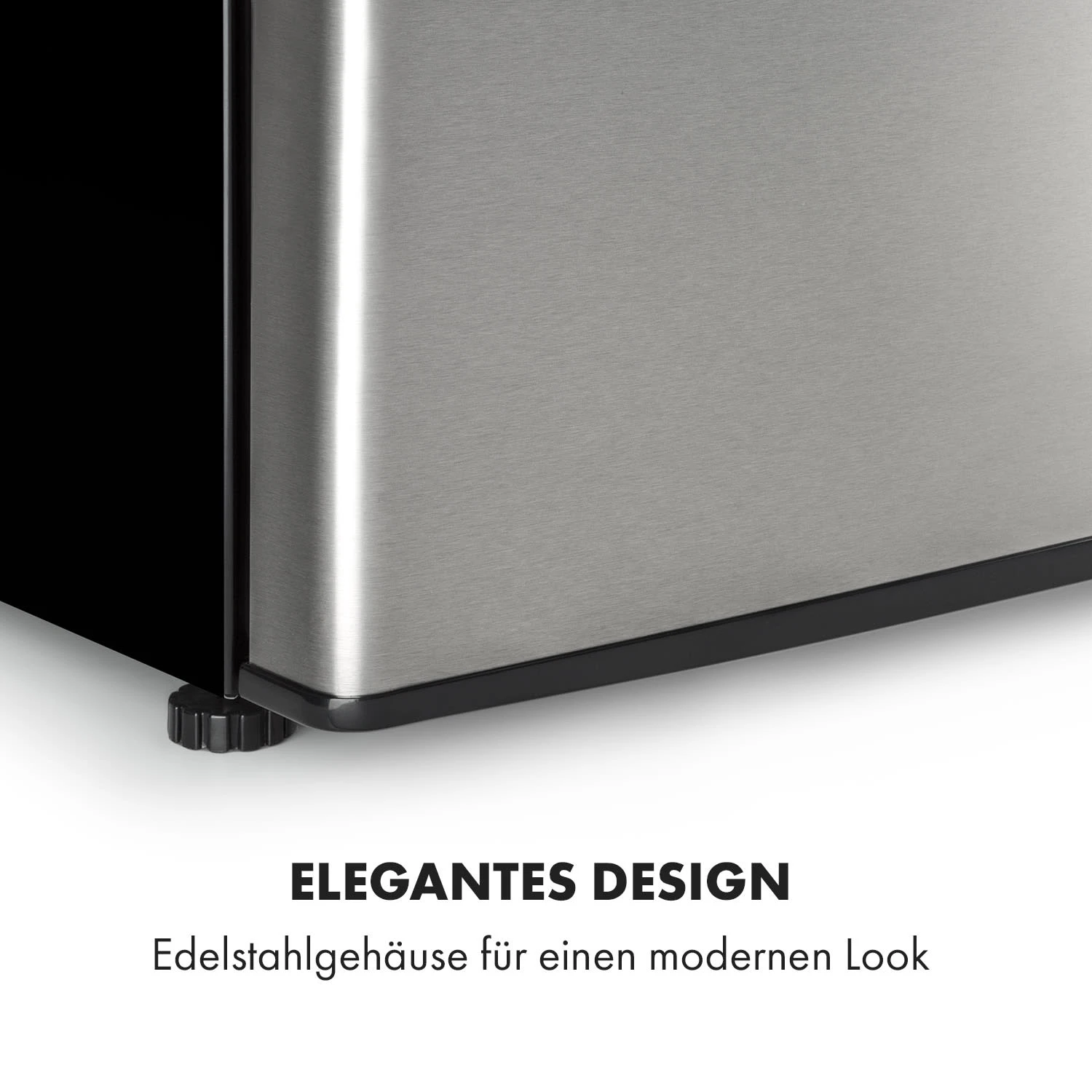 Big Daddy Cool Kühl-Gefrierkombination 61/25 Liter 2 Ebenen Edelstahl 10 Big Daddy Cool Kühl-Gefrierkombination 61/25 Liter 2 Ebenen Edelstahl – Bild 8