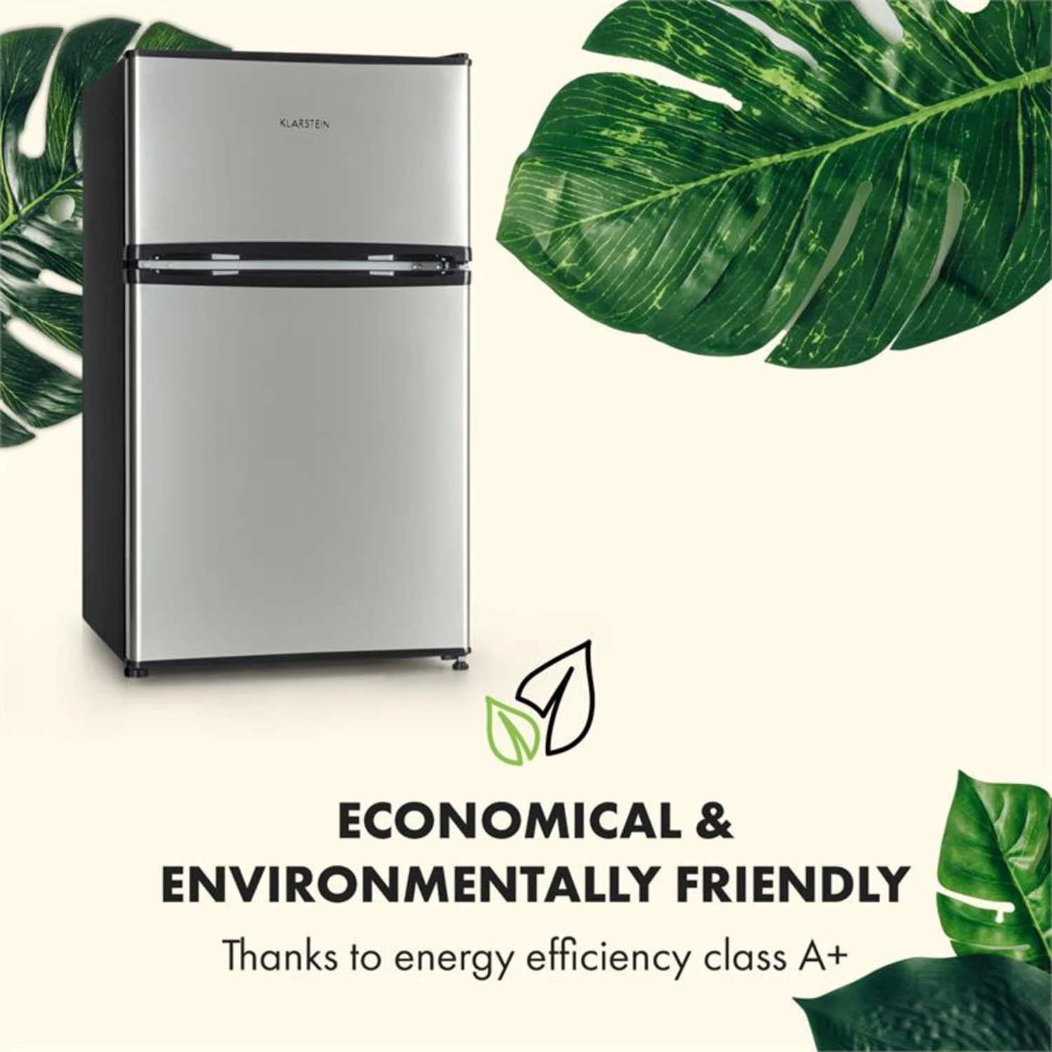 Big Daddy Cool Kühl-Gefrierkombination 61/25 Liter 2 Ebenen Edelstahl 12 Big Daddy Cool Kühl-Gefrierkombination 61/25 Liter 2 Ebenen Edelstahl – Bild 10