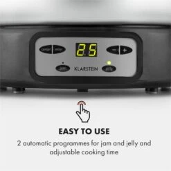 Jam Session Marmeladen- Und Geleekocher 1000W 2 Automatikprogramme 14 Jam Session Marmeladen- Und Geleekocher 1000W 2 Automatikprogramme -Klarstein 10034109 yy 0004 logo Klarstein Jam Session Marmeladen und Geleekocher