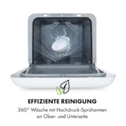 Aquatica Geschirrspüler Freistehend Installationsfrei 2 Gedecke 860W 18 Aquatica Geschirrspüler Freistehend Installationsfrei 2 Gedecke 860W -Klarstein 10034126 de 0006 logo