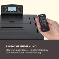 Energiewende Pelletofen 5/10 KW 5 Stufen Timer 18kg 250m³ Fernbedienung Schwarz 14 Energiewende Pelletofen 5/10 KW 5 Stufen Timer 18kg 250m³ Fernbedienung Schwarz -Klarstein 10034153 de 0003 logo