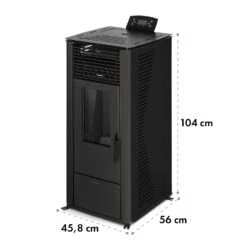 Energiewende Pelletofen 5/10 KW 5 Stufen Timer 18kg 250m³ Fernbedienung Schwarz 20 Energiewende Pelletofen 5/10 KW 5 Stufen Timer 18kg 250m³ Fernbedienung Schwarz -Klarstein 10034153 yy 0009 logo