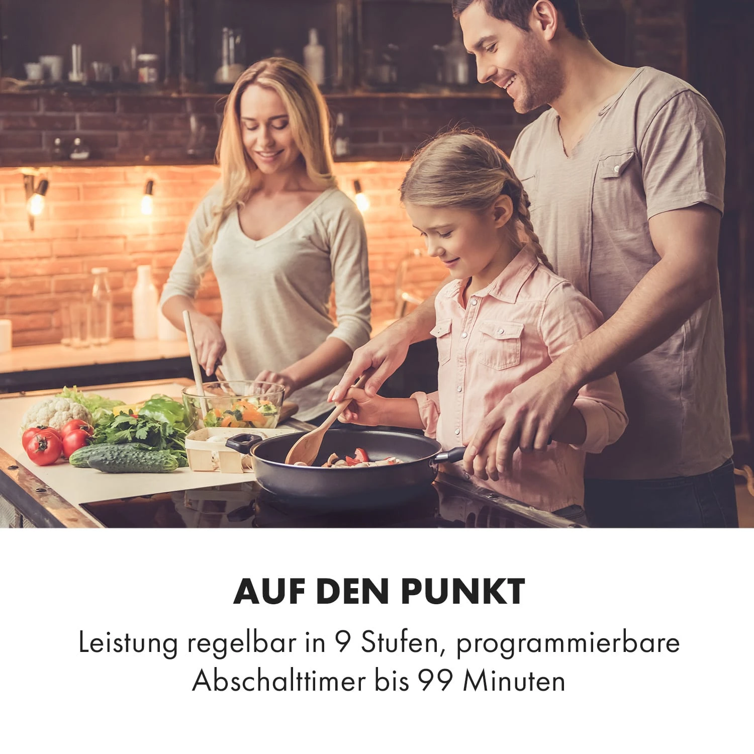 Delicatessa 3 Flex Induktionskochfeld 3 Zonen 6600W Flexzone Schwarz 4 Delicatessa 3 Flex Induktionskochfeld 3 Zonen 6600W Flexzone Schwarz – Bild 2