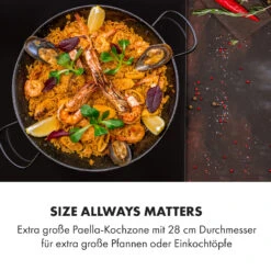 Delicatessa 3 Flex Induktionskochfeld 3 Zonen 6600W Flexzone Schwarz 15 Delicatessa 3 Flex Induktionskochfeld 3 Zonen 6600W Flexzone Schwarz -Klarstein 10034194 de 0003 logo