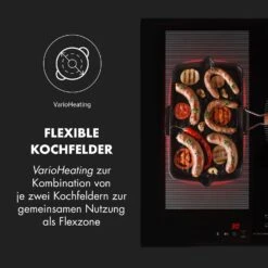 Delicatessa 3 Flex Induktionskochfeld 3 Zonen 6600W Flexzone Schwarz 16 Delicatessa 3 Flex Induktionskochfeld 3 Zonen 6600W Flexzone Schwarz -Klarstein 10034194 de 0004 logo