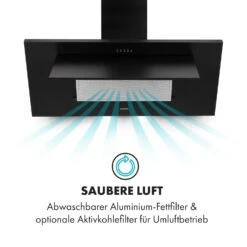 Athena 90 Dunstabzugshaube 90cm 300m³/h 69W Edelstahl 16 Athena 90 Dunstabzugshaube 90cm 300m³/h 69W Edelstahl -Klarstein 10034195 de 0004 logo