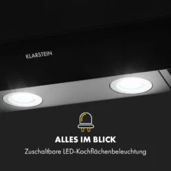 Athena 90 Dunstabzugshaube 90cm 300m³/h 69W Edelstahl 19 Athena 90 Dunstabzugshaube 90cm 300m³/h 69W Edelstahl -Klarstein 10034195 de 0007 logo