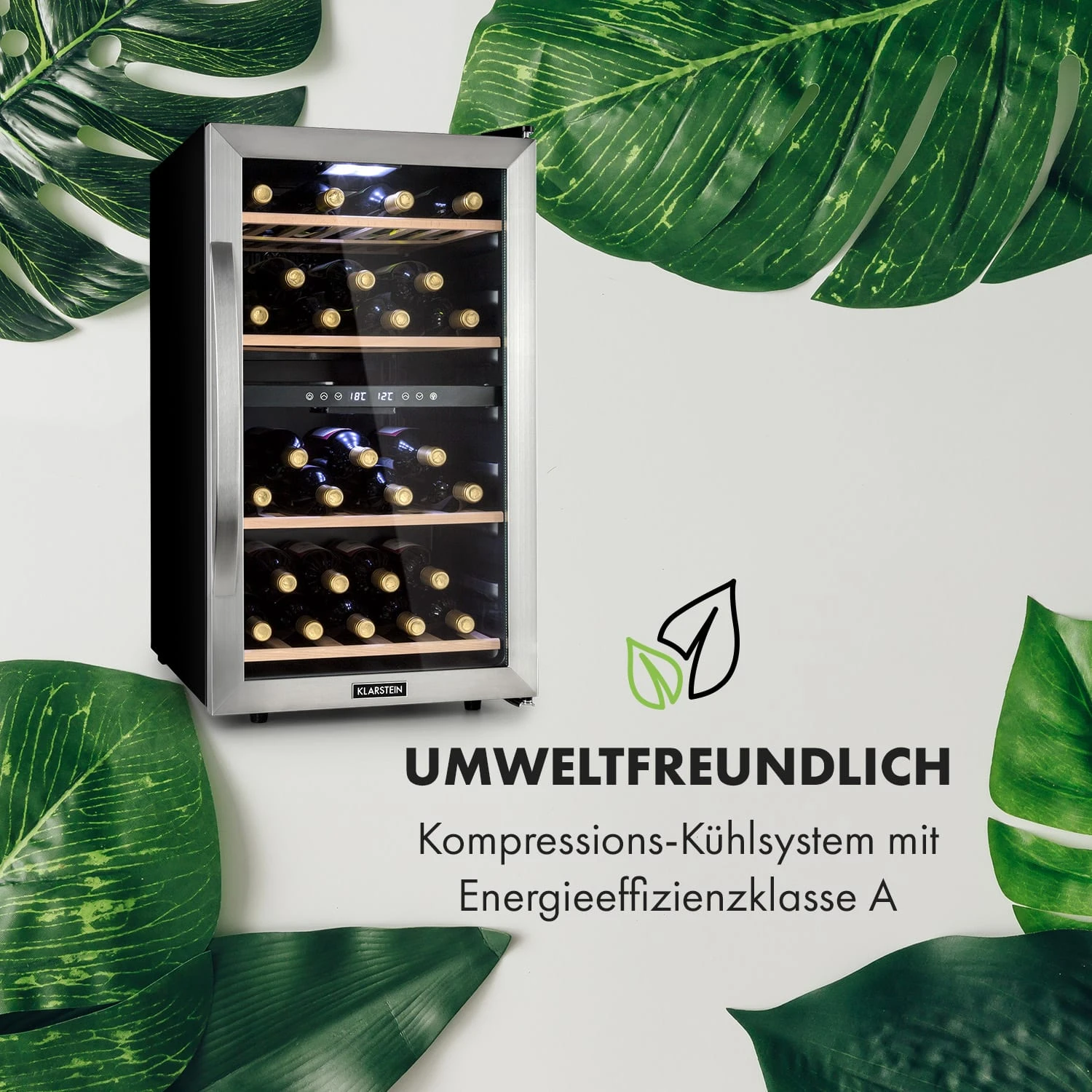 Vinamour 45 DuoWeinkühlschrank 2 Zonen 118 Ltr / 45 Fl 5-18 °C 9 Vinamour 45 DuoWeinkühlschrank 2 Zonen 118 Ltr / 45 Fl 5-18 °C – Bild 7