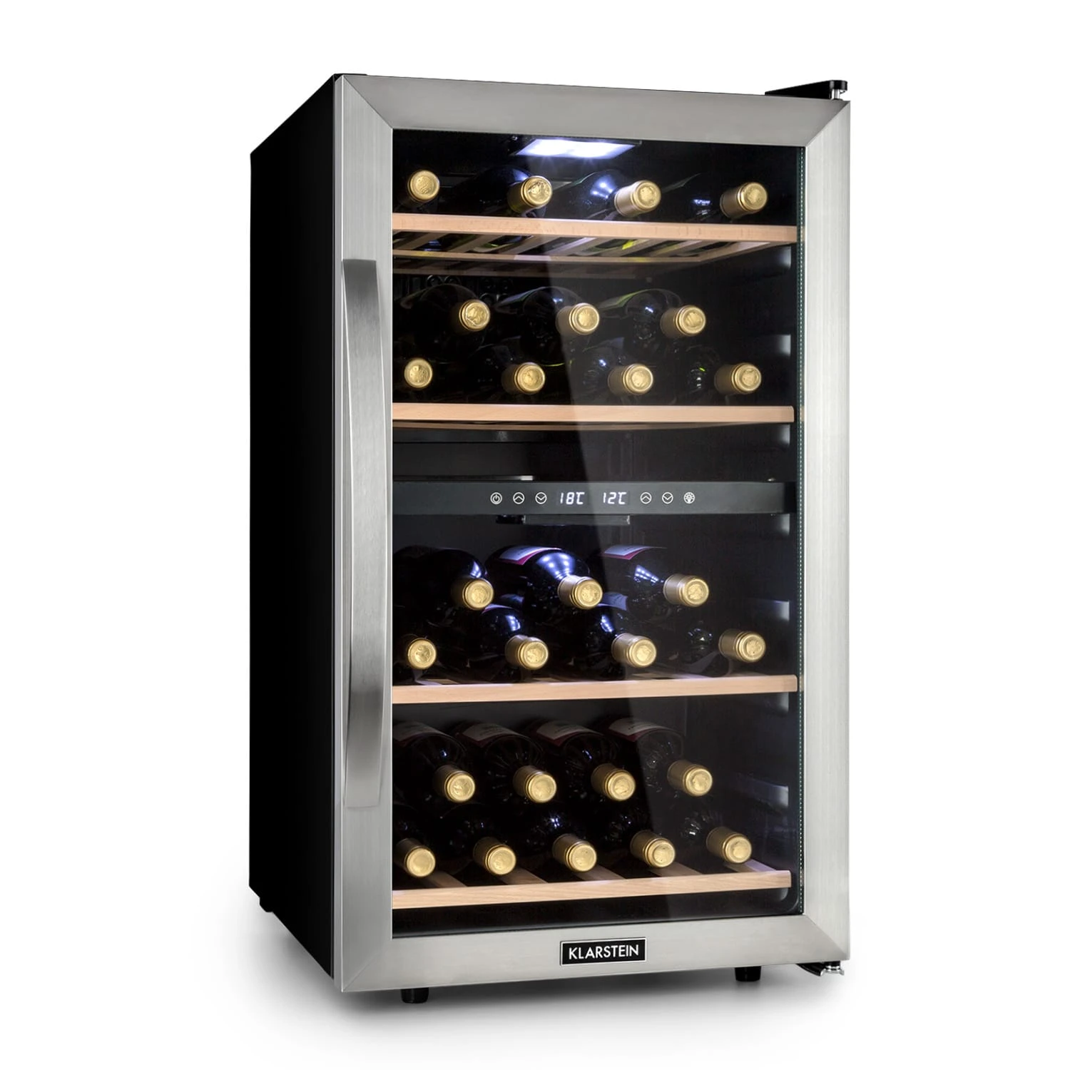 Vinamour 45 DuoWeinkühlschrank 2 Zonen 118 Ltr / 45 Fl 5-18 °C 3 Vinamour 45 DuoWeinkühlschrank 2 Zonen 118 Ltr / 45 Fl 5-18 °C