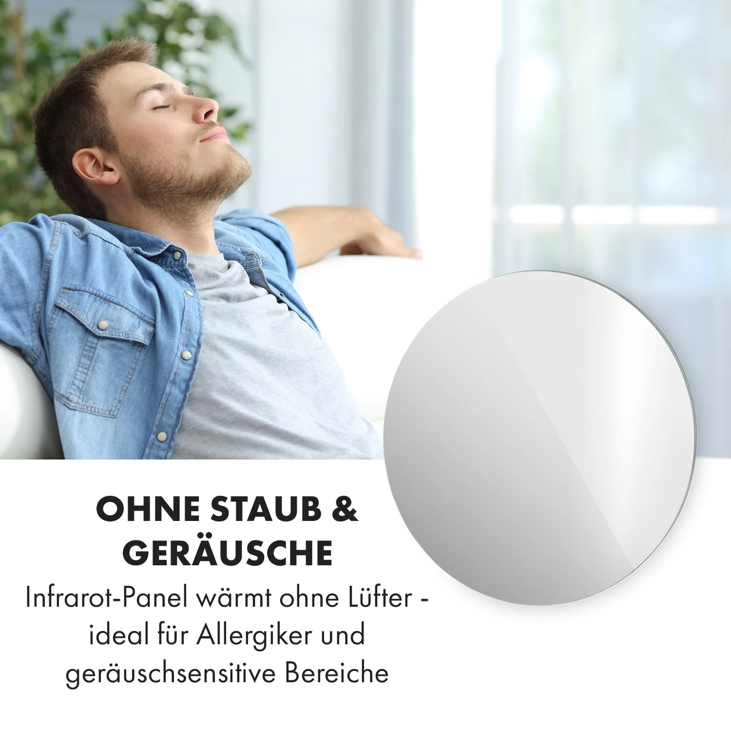 Marvel Mirror Infrarotheizung 300W Wochentimer IP54 Spiegel Rund 7 Marvel Mirror Infrarotheizung 300W Wochentimer IP54 Spiegel Rund – Bild 5