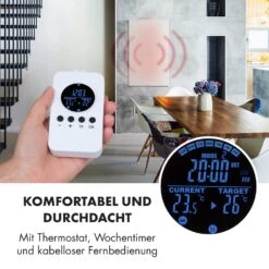 Wonderwall Air 60 Infrarotheizung 101x60cm 600W Wandinstallation Fernbedienung 17 Wonderwall Air 60 Infrarotheizung 101x60cm 600W Wandinstallation Fernbedienung -Klarstein 10034232 de 0006 logo