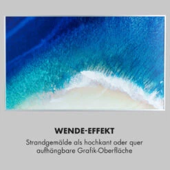 Wonderwall Air Art Strand Infrarotheizung 101x60cm 600W Fernbedienung -Klarstein 10034237 de 0003 logo 10034237 de 0003