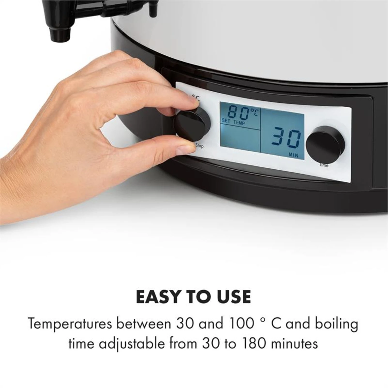 KonfiStar 60 Digital Einkocher Getränkespender 2500W 60L 100°C 180min 5 KonfiStar 60 Digital Einkocher Getränkespender 2500W 60L 100°C 180min – Bild 3