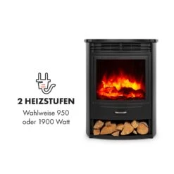 Bormio S Elektrischer Kamin 950/1900W Thermostat Wochentimer 14 Bormio S Elektrischer Kamin 950/1900W Thermostat Wochentimer -Klarstein 10034249 de 0004 logo