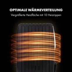 Thermaxx Noir Ölradiator 2500W 10-30° C 24h-Timer Fernbedienung -Klarstein 10034253 de 0005 logo