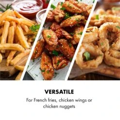 AeroVital Cube Chef Heißluftfritteuse Frittierkorb Zubehör Edelstahl 9 AeroVital Cube Chef Heißluftfritteuse Frittierkorb Zubehör Edelstahl -Klarstein 10034407 yy 0003 logo Klarstein AeroVital Cube Chef Frittierkorb