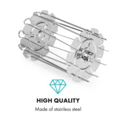 AeroVital Cube Chef Heißluftfritteuse Spießrost Zubehör Edelstahl 8 AeroVital Cube Chef Heißluftfritteuse Spießrost Zubehör Edelstahl -Klarstein 10034409 yy 0003 logo Klarstein AeroVital Cube Chef Spiessrost