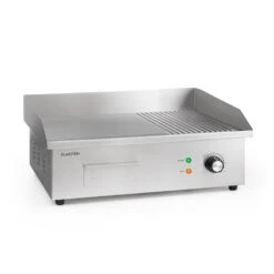 Klarstein 34 Grillmeile 3000GR Elektrogrill 3000W 54,5x35cm Glatt/geriffelt