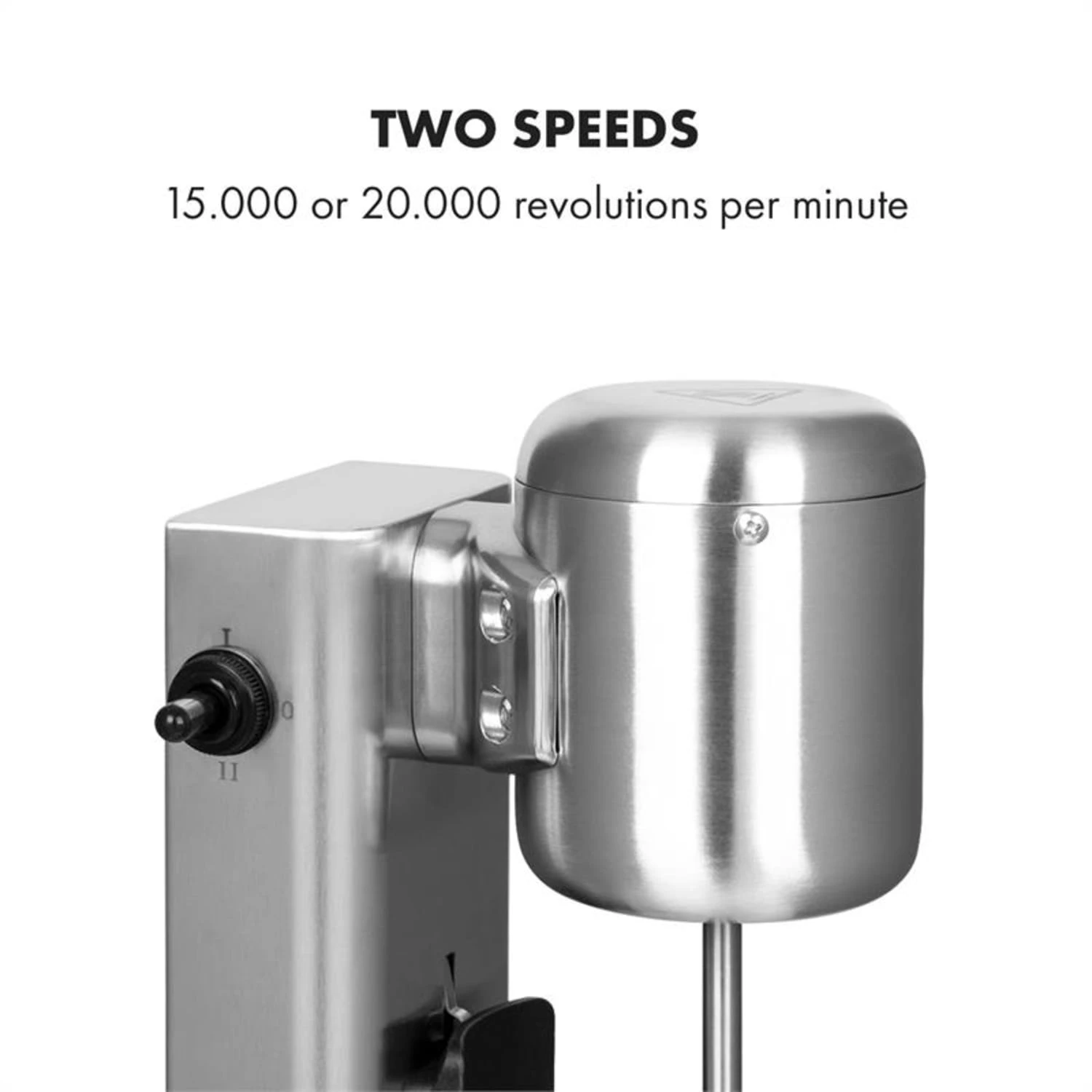 Kraftpaket Milchshake-Mixer Proteinshake 80W Edelstahl Silber 7 Kraftpaket Milchshake-Mixer Proteinshake 80W Edelstahl Silber – Bild 5