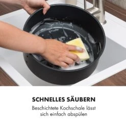 VitAir Pommesmaster Heißluftfritteuse 360° 1400W 50-240°C Timer -Klarstein 10034529 de 0009 logo