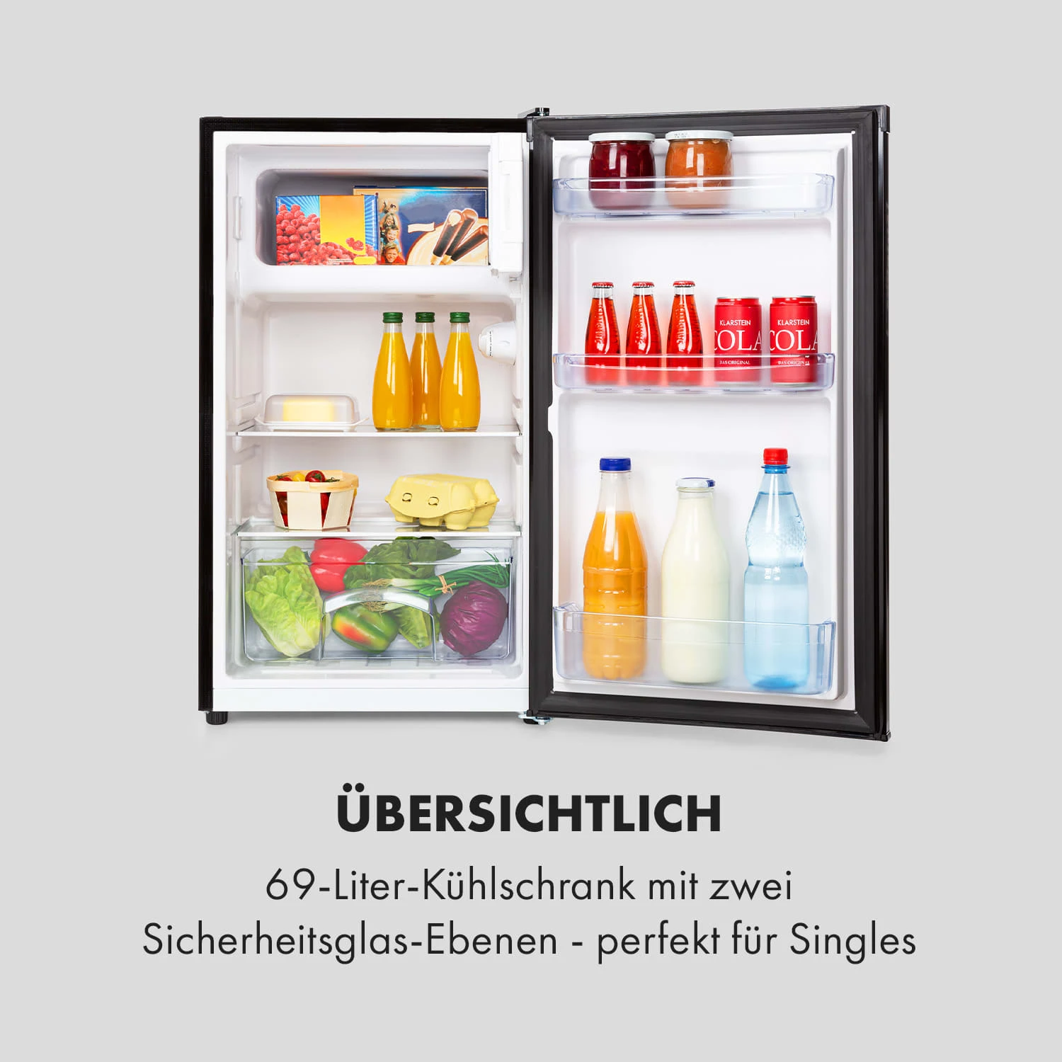Cool Cousin Kühl-Gefrier-Kombination 70/11 Liter 40 DB 5 Cool Cousin Kühl-Gefrier-Kombination 70/11 Liter 40 DB – Bild 3