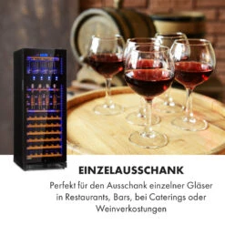 First Class 84 Weinkühlschrank 4 Dispenser 84 Fl. 5-22°C Touch Glastür 14 First Class 84 Weinkühlschrank 4 Dispenser 84 Fl. 5-22°C Touch Glastür -Klarstein 10034564 de 0003 logo