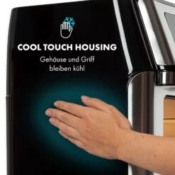 AeroVital Fry Heißluftfritteuse 1500W 10l Timer 9 Programme 17 AeroVital Fry Heißluftfritteuse 1500W 10l Timer 9 Programme -Klarstein 10034575 de 0007 logo