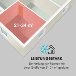 Iceblock Ecosmart 7 Klimaanlage 3-in-1 7.000 BTU App-Control 15 Iceblock Ecosmart 7 Klimaanlage 3-in-1 7.000 BTU App-Control -Klarstein 10034656 de 0004 logo