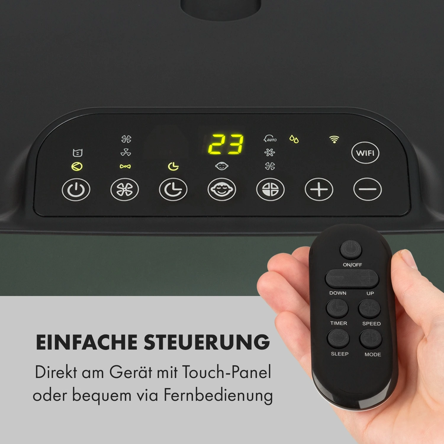 Kraftwerk Smart 10K Klimaanlage 3-in-1 10000 BTU App Fernbedienung 7 Kraftwerk Smart 10K Klimaanlage 3-in-1 10000 BTU App Fernbedienung – Bild 5