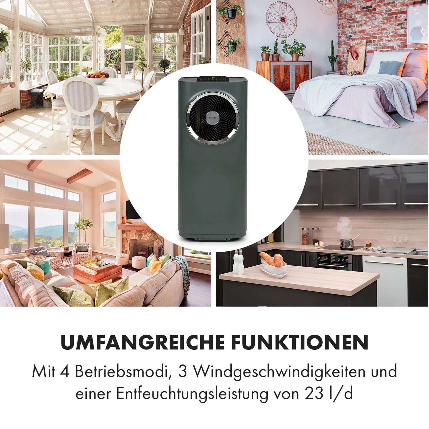 Kraftwerk Smart 10K Klimaanlage 3-in-1 10000 BTU App Fernbedienung 8 Kraftwerk Smart 10K Klimaanlage 3-in-1 10000 BTU App Fernbedienung – Bild 6