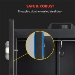 Flintstone Räucherofen 1600W Thermometer Edelstahl Elektrisch -Klarstein 10034702 yy 0004 logo Klarstein NES C16