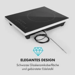 Cook N Roll Induktionskochfeld 2000W Timer 10 Stufen Bratenthermometer -Klarstein 10034708 de 0003 logo