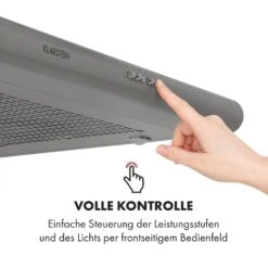 Capannina Unterbau-Abzugshaube 60cm 166m³/h LED Edelstahl -Klarstein 10034859 de 0005 logo
