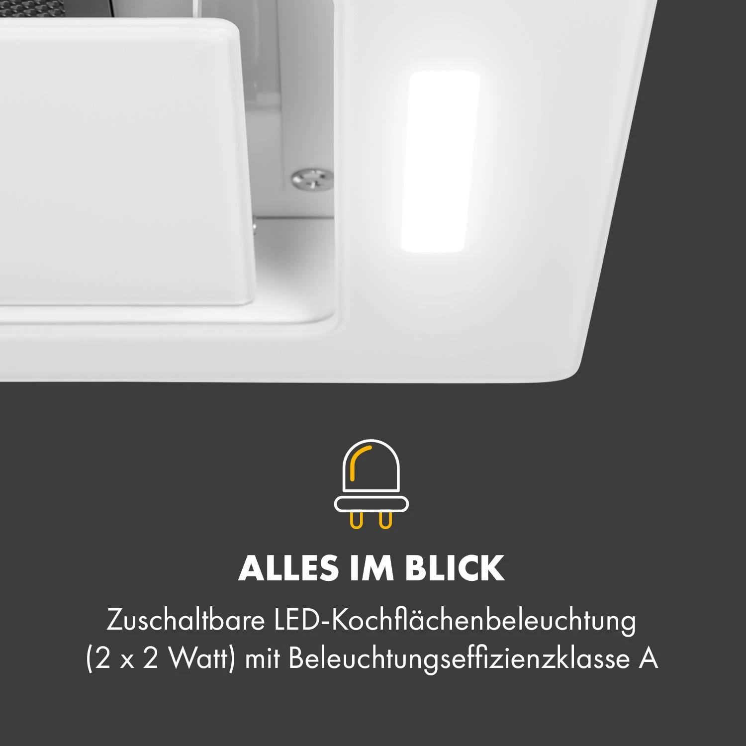 Hektor Eco Dunstabzugshaube Lüfterbaustein 52 Cm 566 M³/h Touch Glas 8 Hektor Eco Dunstabzugshaube Lüfterbaustein 52 Cm 566 M³/h Touch Glas – Bild 6