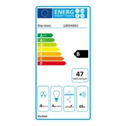 Hektor Eco Dunstabzugshaube Lüfterbaustein 52 Cm 566 M³/h Touch Glas 17 Hektor Eco Dunstabzugshaube Lüfterbaustein 52 Cm 566 M³/h Touch Glas -Klarstein 10034865 energy label