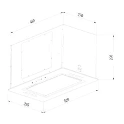 Hektor Eco Dunstabzugshaube Lüfterbaustein 52 Cm 566 M³/h Touch Glas 16 Hektor Eco Dunstabzugshaube Lüfterbaustein 52 Cm 566 M³/h Touch Glas -Klarstein 10034865 yy 0007 logo Klarstein Hektor Eco Luefterbaustein weiss