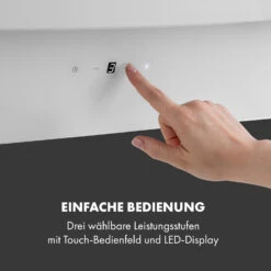 Antonia Dunstabzugshaube Kopffrei 60cm 350m³/h Touch-Bedienfeld Glas 18 Antonia Dunstabzugshaube Kopffrei 60cm 350m³/h Touch-Bedienfeld Glas -Klarstein 10034867 de 0006 logo