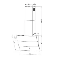Antonia Dunstabzugshaube Kopffrei 60cm 350m³/h Touch-Bedienfeld Glas 22 Antonia Dunstabzugshaube Kopffrei 60cm 350m³/h Touch-Bedienfeld Glas -Klarstein 10034867 yy 0010 logo Klarstein Antonia Dunstabzugshaube 60cm weiss